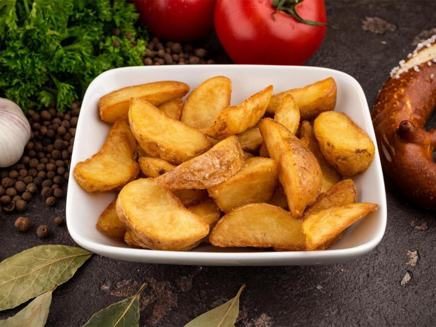 Картофельные дольки Картофельные дольки
