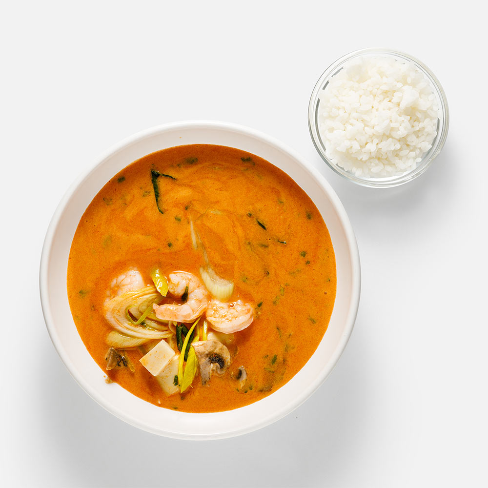 Том Ям с морепродуктами 