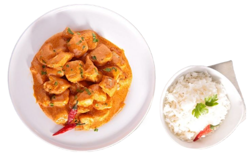 Курица кари в сливочном соусе