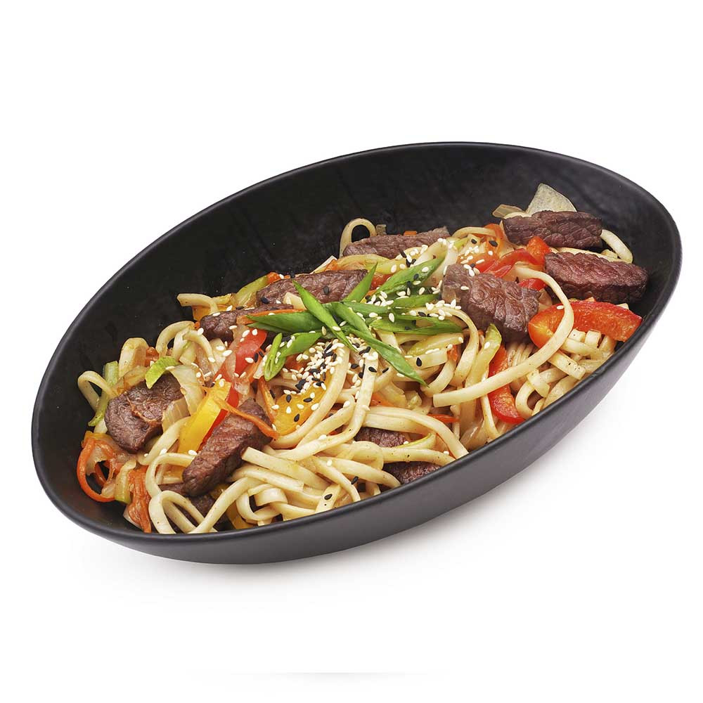 Удон с говядиной